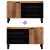 TV Cabinet with Shelf Brown 80 x 33 x 46 cm Solid Mango Wood 4017771