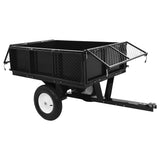 145813 Tipping Trailer for Lawn Mower 300 kg Load