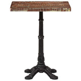 Bistro Table 60x60x76 cm Solid Reclaimed Wood 321086