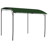 Gazebo 3 x 3 x 2.55 m Green Powder-Coated Steel and Fabric 42030534