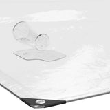 Clear Tarpaulin with Eyelets 3x10 m Polyethylene 4018516