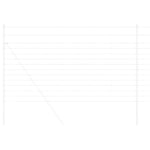 Field Fence Silver 50 x 1.4 m Galvanised steel 42005846