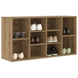 Shoe Bench Artisan Oak 103 x 30 x 54.5 cm Engineered Wood 875159