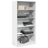 Wardrobe White 100x50x200 cm Engineered Wood 3307729