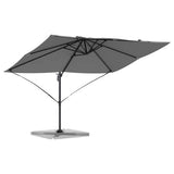 Umbrella Anthracite 351 x 250 x 260 cm Polyester and Aluminium 42003345