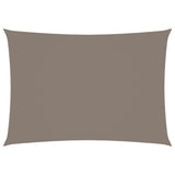 ZNTS Sunshade Sail Oxford Fabric Rectangular 3x4 m Taupe 135430