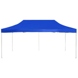 ZNTS Professional Folding Party Tent Aluminium 6x3 m Blue 45502