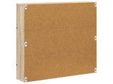 Magazine Rack 2 pcs Sonoma Oak 60 x 12 x 70 cm Engineered Wood 890831