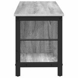 Bookshelf Grey Sonoma 102 x 32 x 40.5 cm Engineered Wood 884021