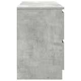 TV Cabinet Concrete Grey 100x35x54 cm Engineered Wood 861799