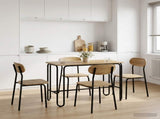 Dining Table 100 x 50 x 75 cm Engineered Wood Artisan Oak 8007701