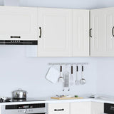 Kitchen Wall Cabinet Kalmar White Engineered Wood 853557