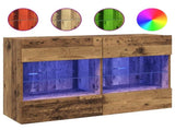 TV Wall Cabinet Old Wood 98.5 x 30 x 60.5 cm Engineered Wood 8000985