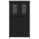 Highboard Black Oak 62 x 32 x 106.5 cm Engineered Wood 882253