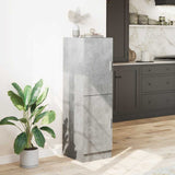 Kitchen Cabinet Concrete Grey 38x41.5x131.5 cm Engineered Wood 860115