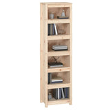 Book Cabinet 50x35x183 cm Solid Wood Pine 821719