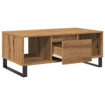 ZNTS Coffee Table Artisan Oak 90x50x36.5 cm Engineered Wood 857341