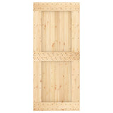 Door NARVIK 90x210 cm Solid Wood Pine 154439