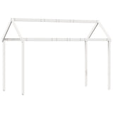 Kids' Bed Roof White 207x95.5x159 cm Solid Wood Pine 846965