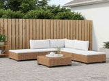 6 pcs Rattan Lounge Set with Cushions GENDT Natural Rattan 3429842