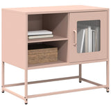 TV Cabinet Pink 68x39x60.5 cm Steel 853387