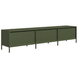 TV Cabinet Olive Green 202x39x43.5 cm Cold-rolled Steel 3307159