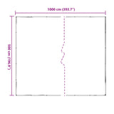 Plant Cover Transparent 5 x 10 m PE 3429286