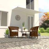 Retractable Awning 250x150 cm Cream 143766