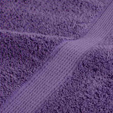 8 Piece Premium Towel Set SOLUND Purple 600 gsm 137545