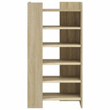 Shoe Cabinet Sonoma Oak 52x37.5x100 cm Engineered Wood 848446