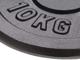 Weight Plates 4 pcs 2x10 kg2x5 kg Cast Iron 91395