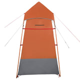 ZNTS Toilet Tent Grey and Orange Waterproof 94426