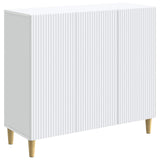 Sideboard White 89 x 34.5 x 80 cm Engineered Wood 894645