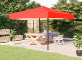Folding Party Tent Red 2x2 m 93499