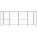 Cat Cage 6x3x2.5 m Galvanised Steel 146362