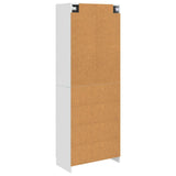 Cabinet Set 2 pcs High Gloss White 66 x 34.5 x 87 cm 3416965
