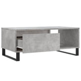Coffee Table Concrete Grey 90x50x36.5 cm Engineered Wood 830576