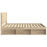 Bed Frame with Storage and Headboard 3 pcs Engineered Wood 3413847