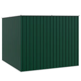 Garden Shed Green 195x198x159 cm Galvanised Steel 46253