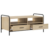 Coffee Table Sonoma Oak 99.5 x 49 x 46 cm Engineered Wood 8013615