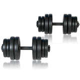 Folding Weight Bench Dumbbell Barbell Set Home Gym 270166
