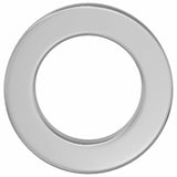 Washers 50000 pcs Silver Iron 864453