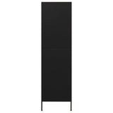 Wardrobe Black 90x50x180 cm Steel 336250