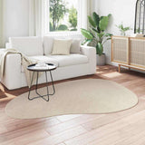 Area Rugs HUARTE Beige 140 x 200 cm Polyester 4103764