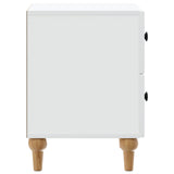 Bedside Cabinet 2 pcs White 43 x 34.5 x 48 cm Engineered Wood 894066