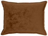 Cushion Cover 6 pcs HOUTEN Light Brown 80 x 80 cm Flannel 921818