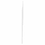 Headboard Gloss White Engineered wood 888005