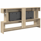 Electric Fireplace Sonoma 150 x 21 x 77 cm Engineered wood 8020834