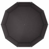Planter Black 120 x 120 x 50 cm Steel 883745