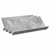 Magazine Rack Concerte Grey 90 x 53 x 28.5 cm Engineered Wood 890891